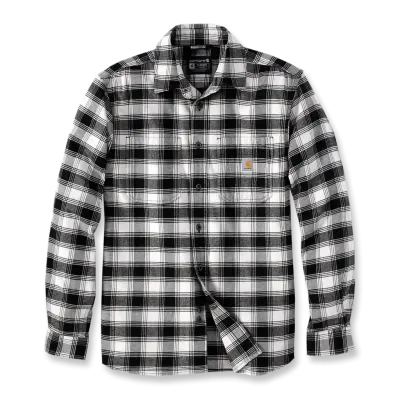 Carhartt Workwear Carhartt M's Flannel L/S Plaid Shirt Malt