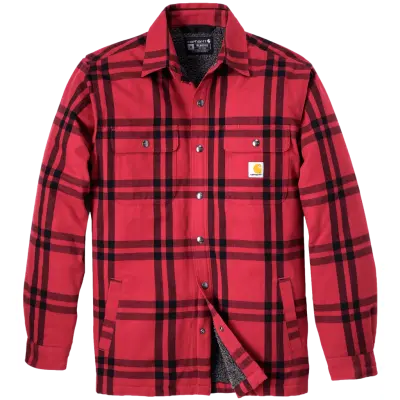 Carhartt Workwear Carhartt M's Roane Hooded Shirt Jacket Crabapple