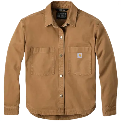 Carhartt Workwear Carhartt W's Heavyweight Duck Overshirt Carhartt® Brown