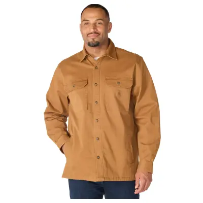 Carhartt Workwear M's Newcastle Shirt Jac Carhartt Brown