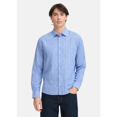 CFANDRÉ LS wide stripe linen m