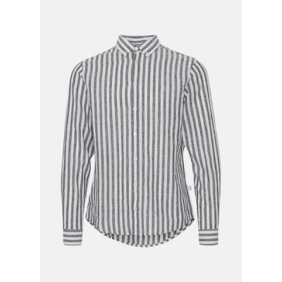 Cfanton 0053 Bd Ls Linen Mix S, Dark Navy, Xl,  Långärmade Skjortor