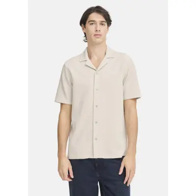 Cfarcher Ss Rc Knitted Shirt, Rainy Day, Xl,  Kortärmade Skjortor