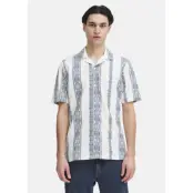 Cfjayden Ss Rc Inka Shirt, Estate Blue, L, Kortärmade Skjortor