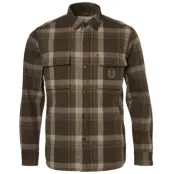 Chevalier Axe Overshirt Men Timber Brown Checked