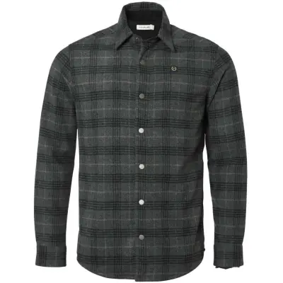 Chevalier Champ Wool Overshirt Men Iron Checked