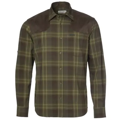 Chevalier Chill Shooting Fit Coolmax Shirt Men Pinegrove Green Checked