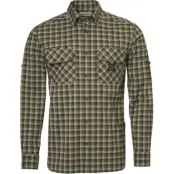 Chevalier Creek Shooting Fit Coolmax Shirt Men Mink Brown Checked