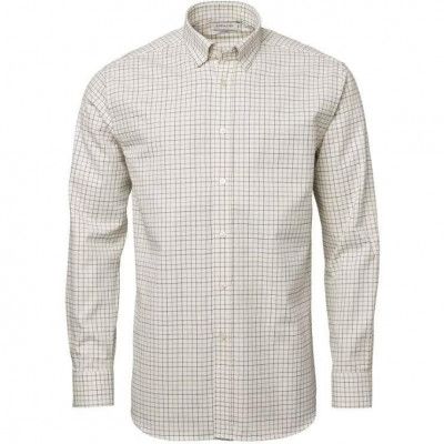 Chevalier Luton Shooting Fit Shirt Men Stormy Blue Tattersall