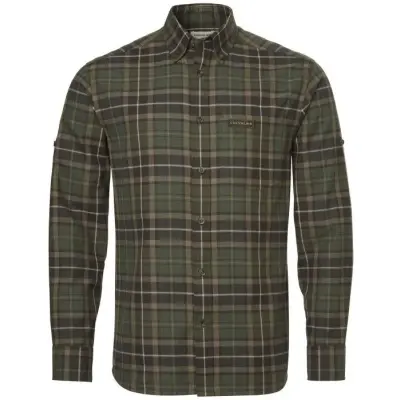 Chevalier M's Teal Light Flannel Shirt Hemlock Green Checked
