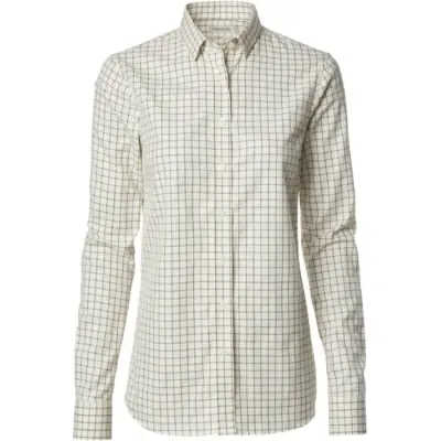 Chevalier Sheppey Shooting Fit Shirt Women Chestnut Tattersall