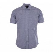Classic Check Shirt S/S, Blue/White, M, Skjortor