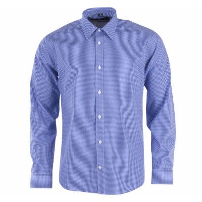 Classic L/S, Blue Check, 4xl,  Skjortor