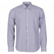 Classic L/S, Dk Navy Stripe, 3xl, Skjortor