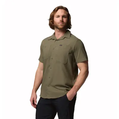 Columbia Men's Silver Ridge Utility II Short Sleeve Shirt herr kortärmad krage
