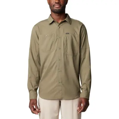 Columbia M's Silver Ridge™ Utility Lite Long Sleeve Stone Green