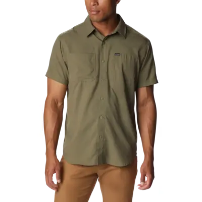 Columbia M's Silver Ridge™ Utility Lite Short Sleeve Stone Green