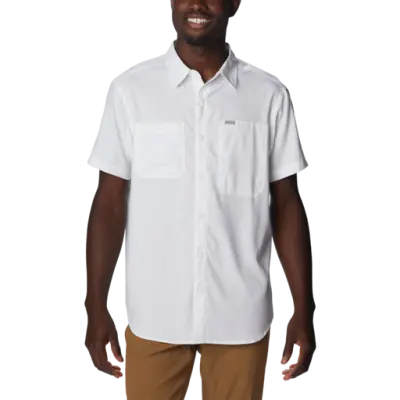 Columbia M's Silver Ridge Utility Lite Short Sleeve White