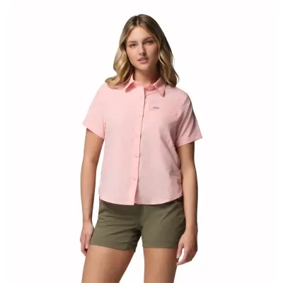 Columbia Women's Silver Ridge Utility II Short Sleeve Shirt kvinnors krage