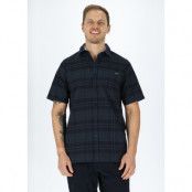 Coos Bay Shirt, Dk. Navy Check, 3xl, Kortärmade Skjortor