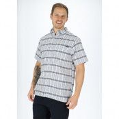 Coos Bay Shirt, White Blue Check, 3xl,  Kortärmade Skjortor