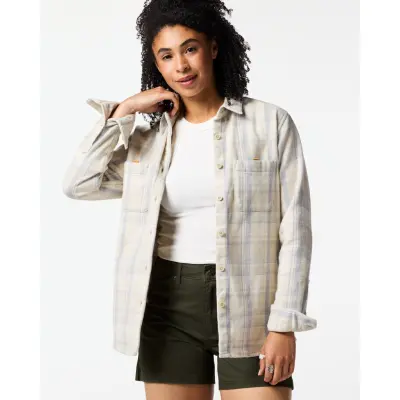 Cotopaxi Women's Mero Organic Flannel dam