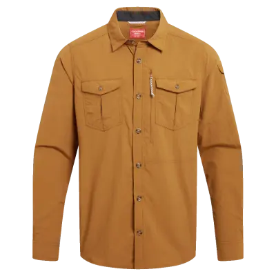 Craghoppers M's Nosilife Adventure Long Sleeved Shirt Iii Deep Henna