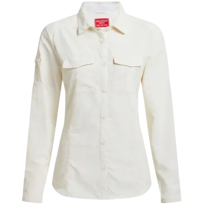 Craghoppers W's NosiLife Adventure LS Shirt III Seasalt
