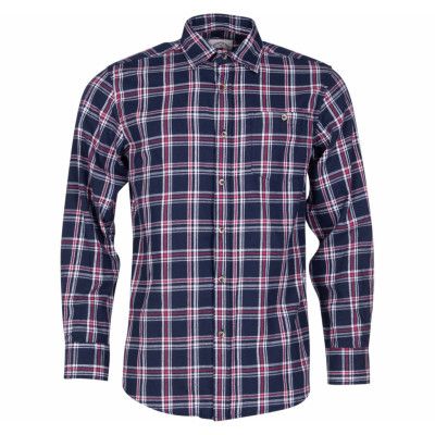 Denver Shirt, Navy/Red, L,  Denim Factory