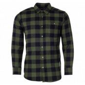 Denver Shirt, Olive/Black, M,  Långärmade Skjortor