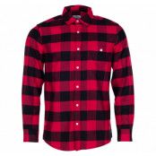 Denver Shirt, Red/Black, M, Långärmade Skjortor