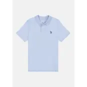 Dhm Pique Polo, Chambray Blue, 10-11,  Skjortor