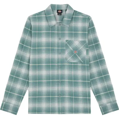 Dickies Men's Forest Check Shirt Charcoal