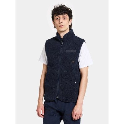 Didriksons Pollux Usx Vest Dark Night Blue