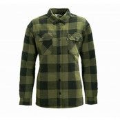 Dina Shirt, Dark Olive, L,  Långärmade Skjortor