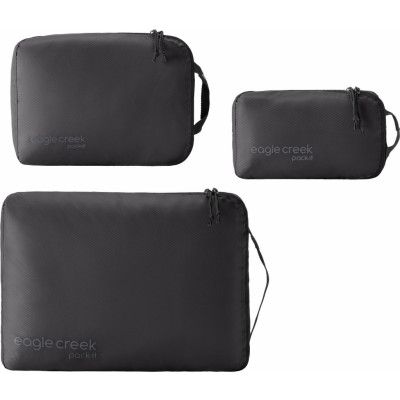 Eagle Creek Pack-It Isolate Cube Set XS/S/M Black