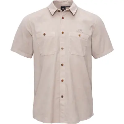 Elevenate Men's Estate Cord Shirt Latte