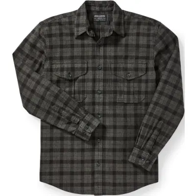 Filson M's Alaskan Guide Shirt Heather Black