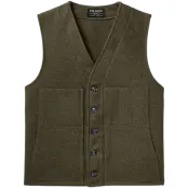 Filson M's Mackinaw Wool Vest Forest Green
