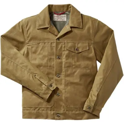 Filson M's Short Lined Cruiser Dark Tan