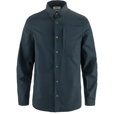 Fjällräven Men's Keb Trekking LS Shirt krage