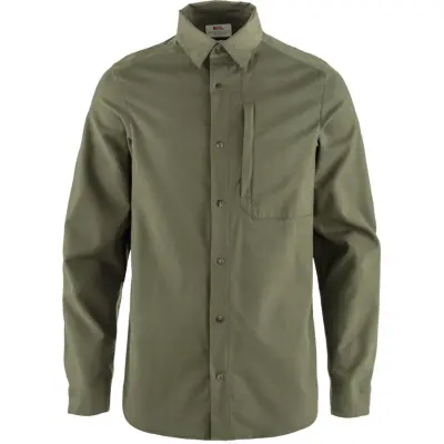 Fjällräven Men's Keb Trekking Shirt Long Sleeve Laurel Green-laurel Green