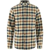 Fjällräven Men's Skog Shirt Fossil-dark Navy