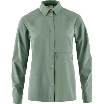 Fjällräven Women's Abisko Trekking Shirt Patina Green