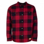 Forest Pile Shirt, Red/Black, Xl,  Långärmade Skjortor