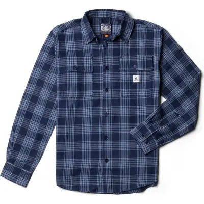 Garphyttan Men's Garden Flanell Navy Comb