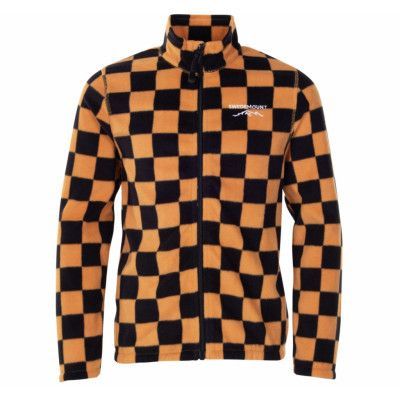 Grövelsjön Fleece Jr, Yellow/Black, 150,  Tröjor