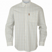 Härkila Allerston L/S skjorta - Strong blue/white
