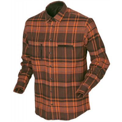 Härkila Eide Skjorta Orange Check