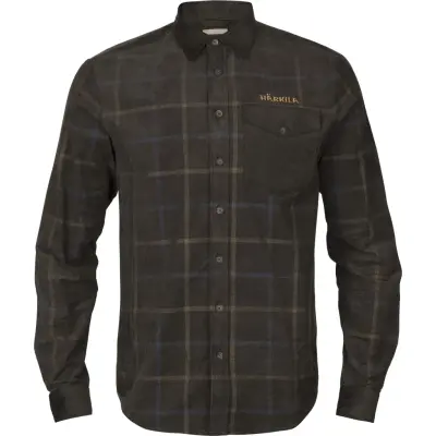 Härkila Kaldfjord Corduroy Shirt Shadow Brown